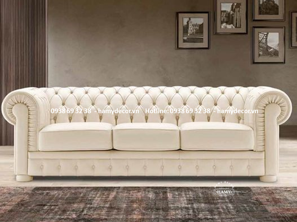 Ghế Sofa bọc vải nhung SF 14